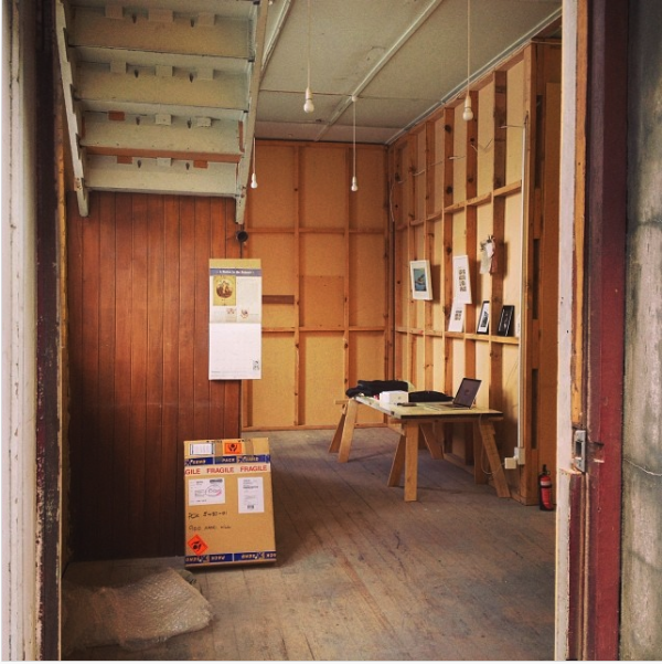 an unfinished warehouse space